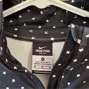 NikePro-Dri fit quarter zip